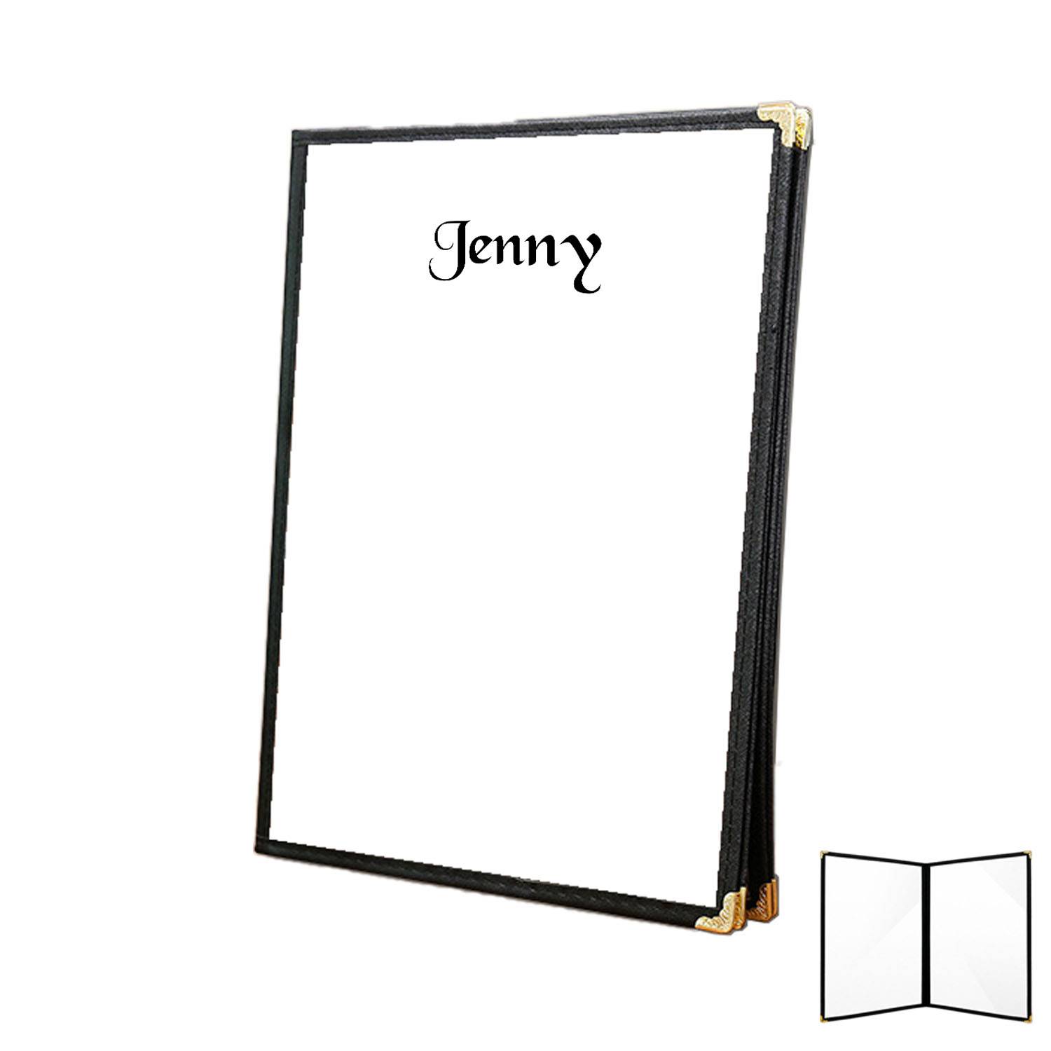 Transparent Menu Cover 2