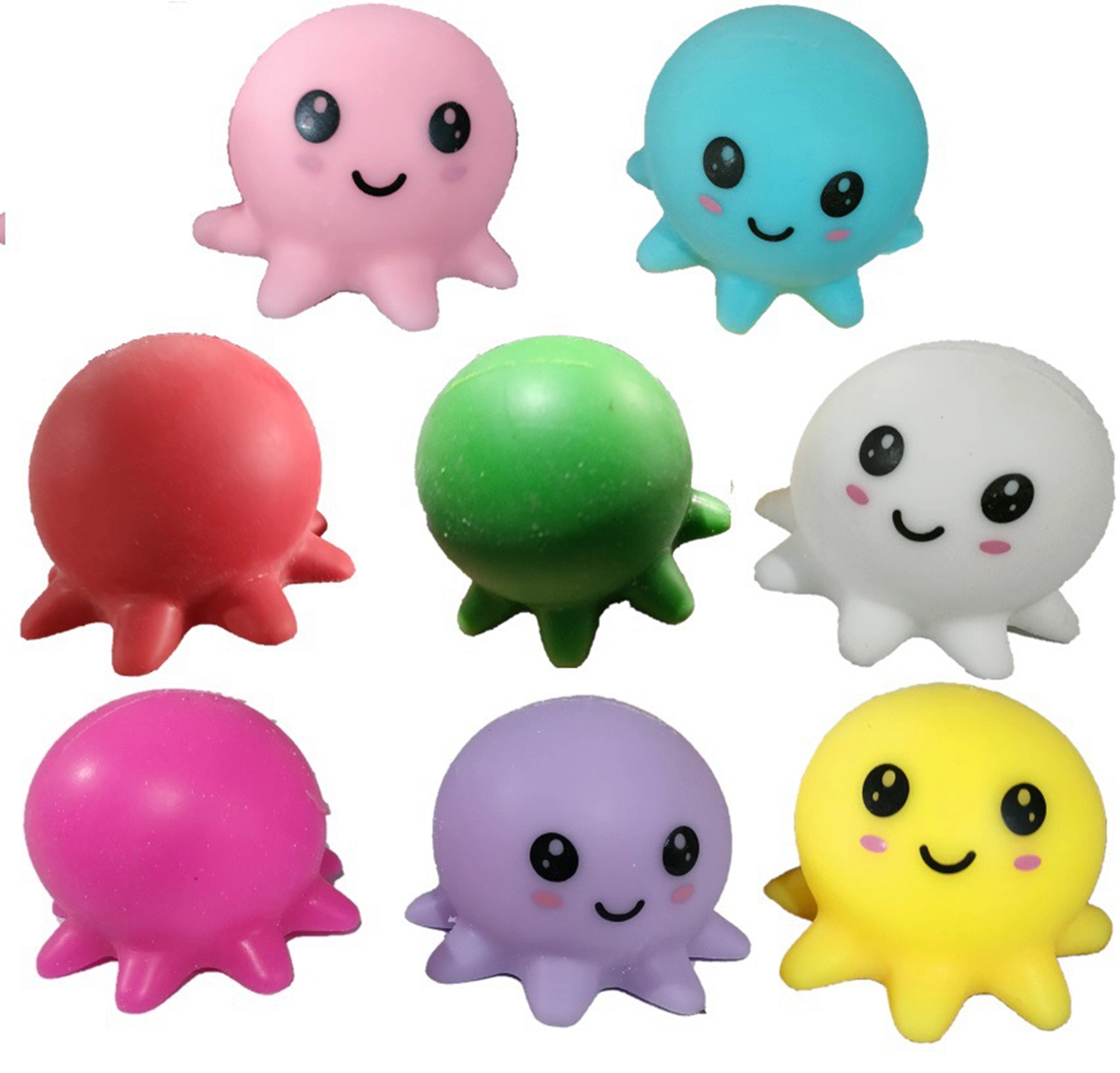 Octopus Shaped Squeeze Stress Toy Ball 1