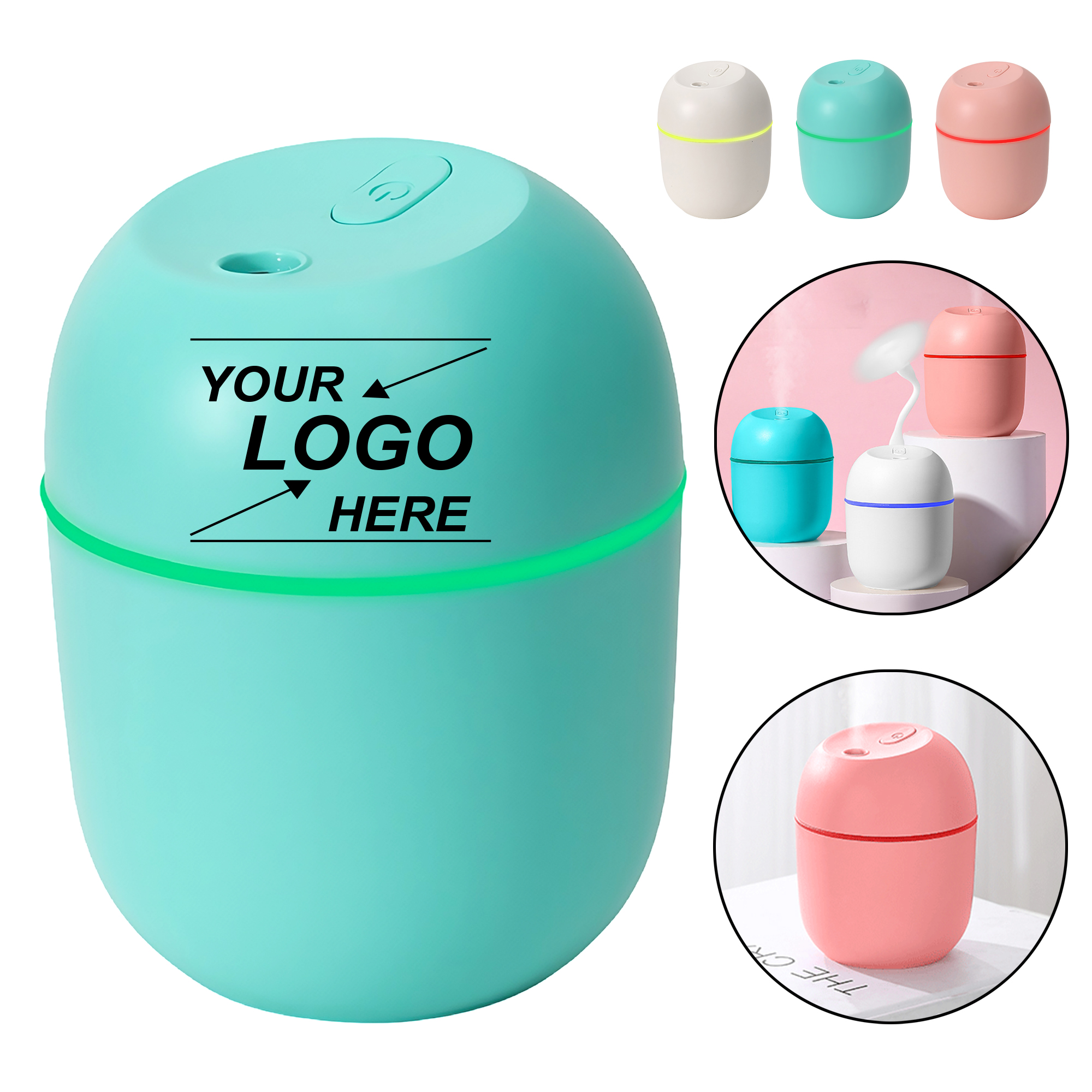 USB LED Ultrasonic Humidifier and Air Purifier 4