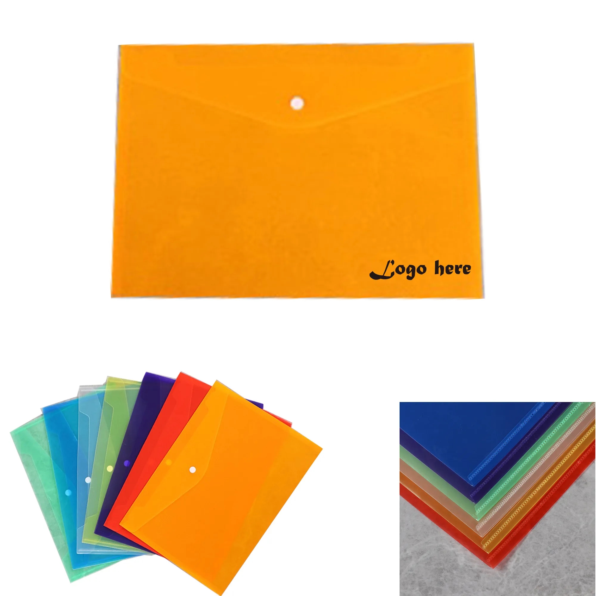 Transparent A4 High Quality Document Pouch MOQ 10pcs 4