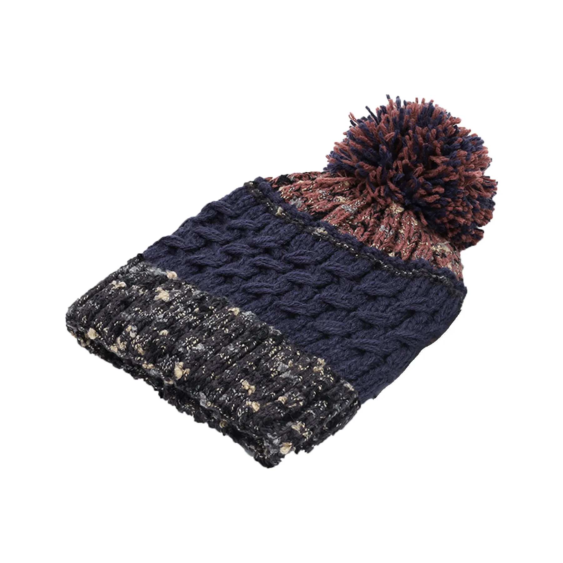 Colorblock Knitted Beanie 6