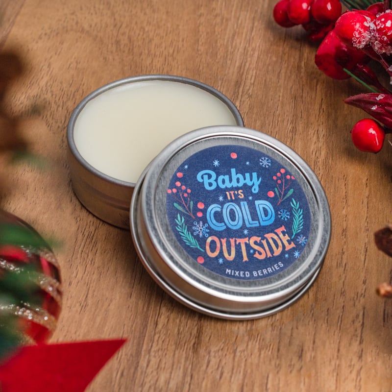 Custom Natural Lip Balm Tins 20