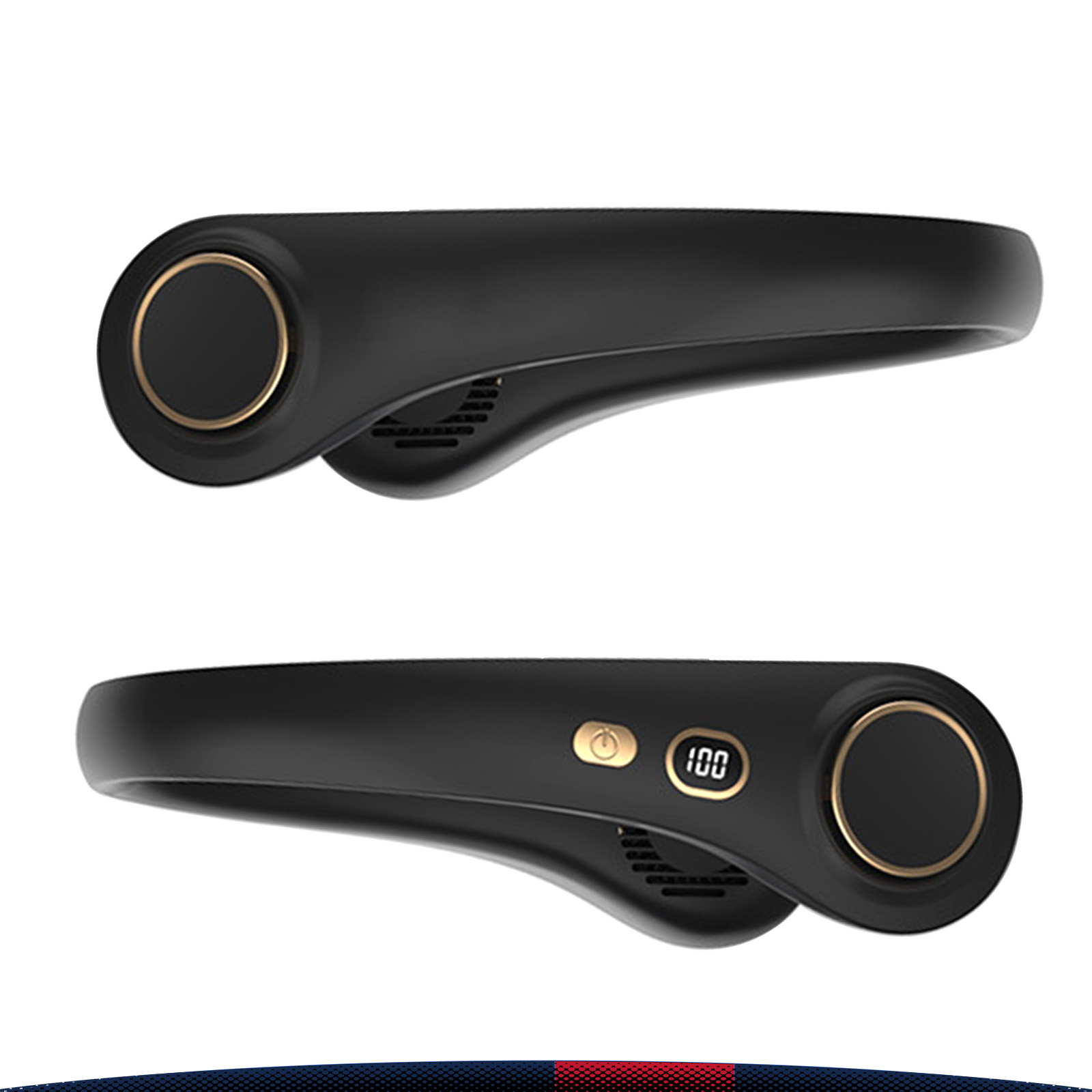 Leafless Digital Hanging Neck Fan 3