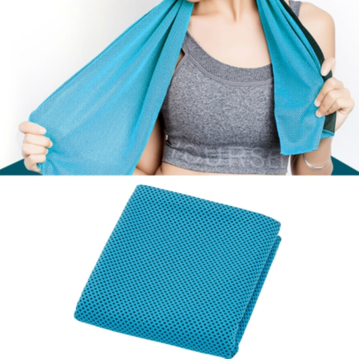 Quick Dry Microfiber Cooling Towel with Pouch 4