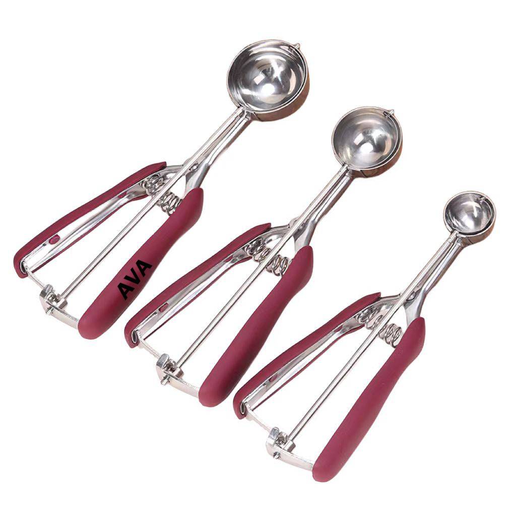 Stainless Steel Ice Cream Dessert Scoop 6