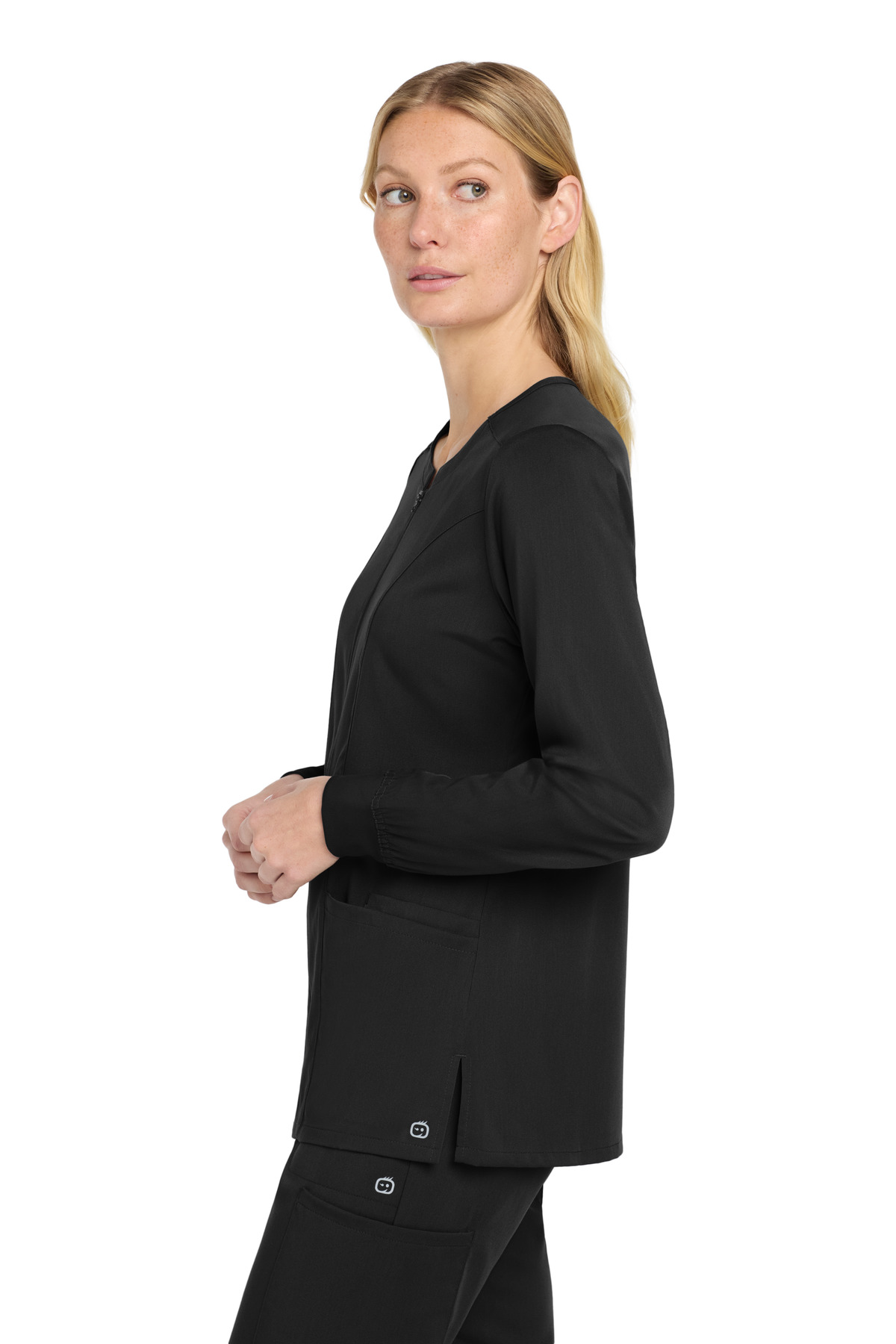 Wink® Women's Premiere Flex Full-Zip Scrub Jacket 15