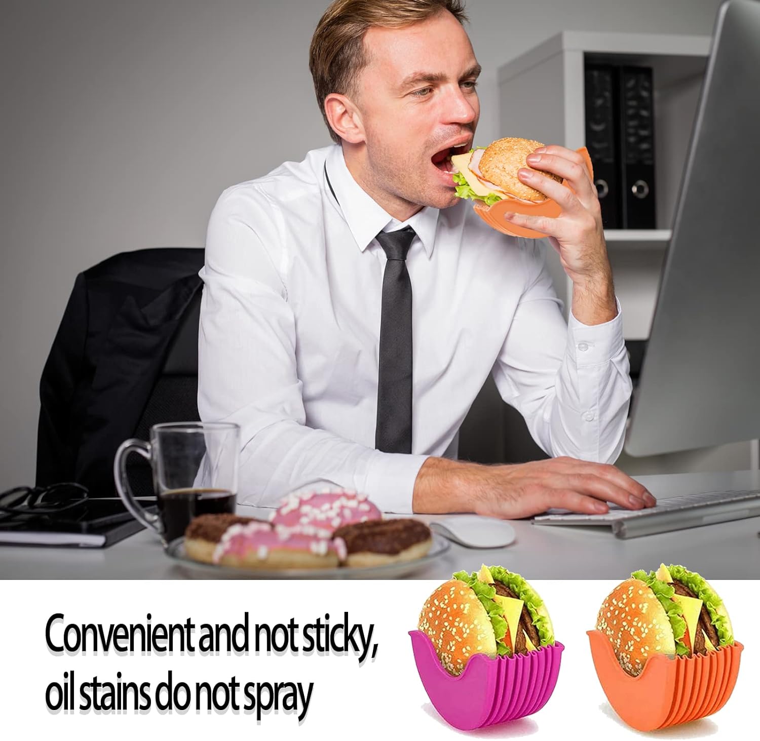 Silicone Hamburger Holder 2