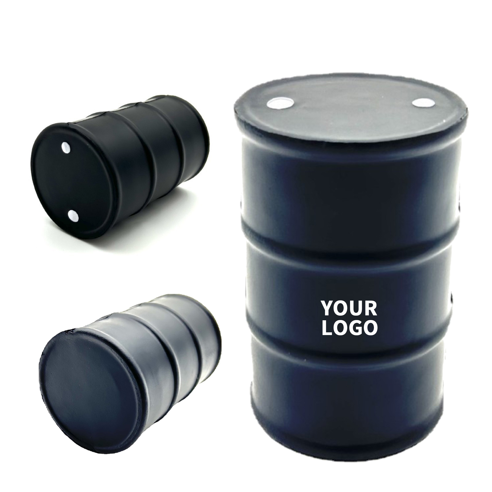 Oil Drum Shape Stress Reliever 2.2" Diameter x 3.4" 1