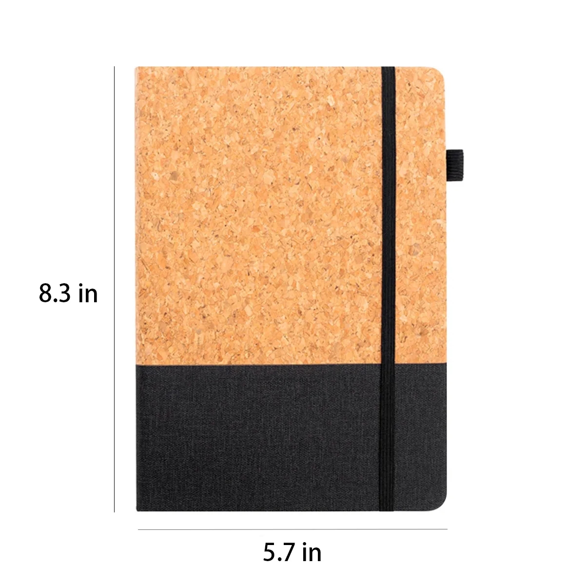 Eco Friendly Cork Gift Soft Wood Notebook Set with Pen 3