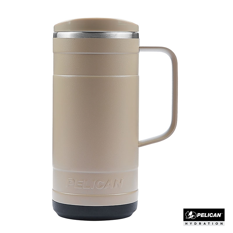 Pelican Ridge™ 18 oz. Recycled Double Wall Stainless Steel Mug 81