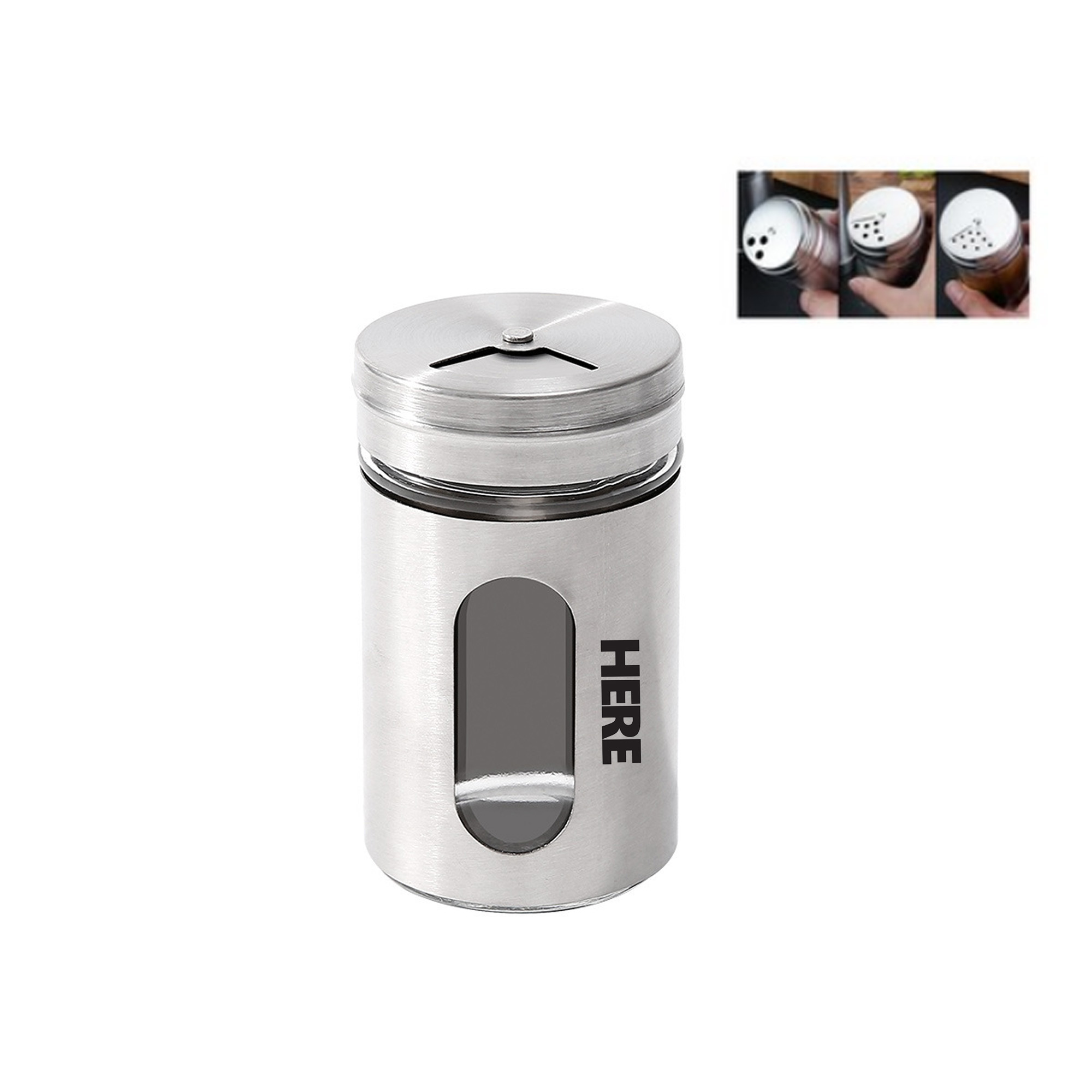Stainless Steel Salt Shaker 2