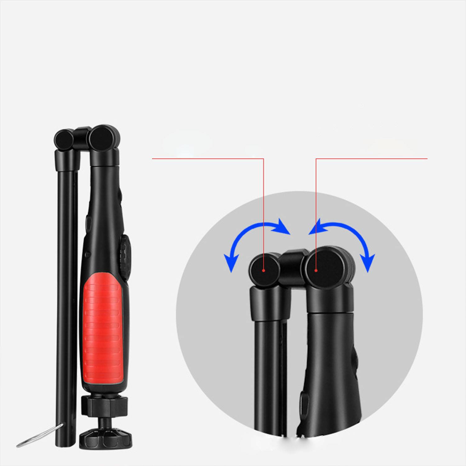 Rechargeable USB Foldable LED COB Work Light 5