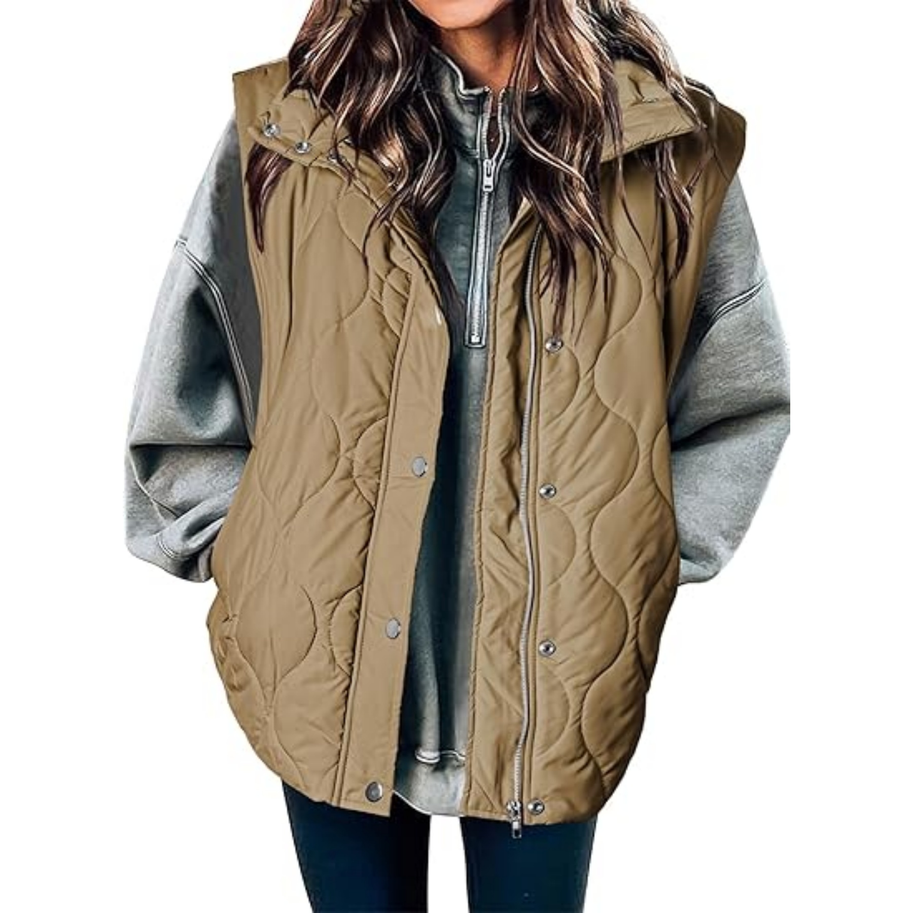 Women Lightweight Quilted Vest 5