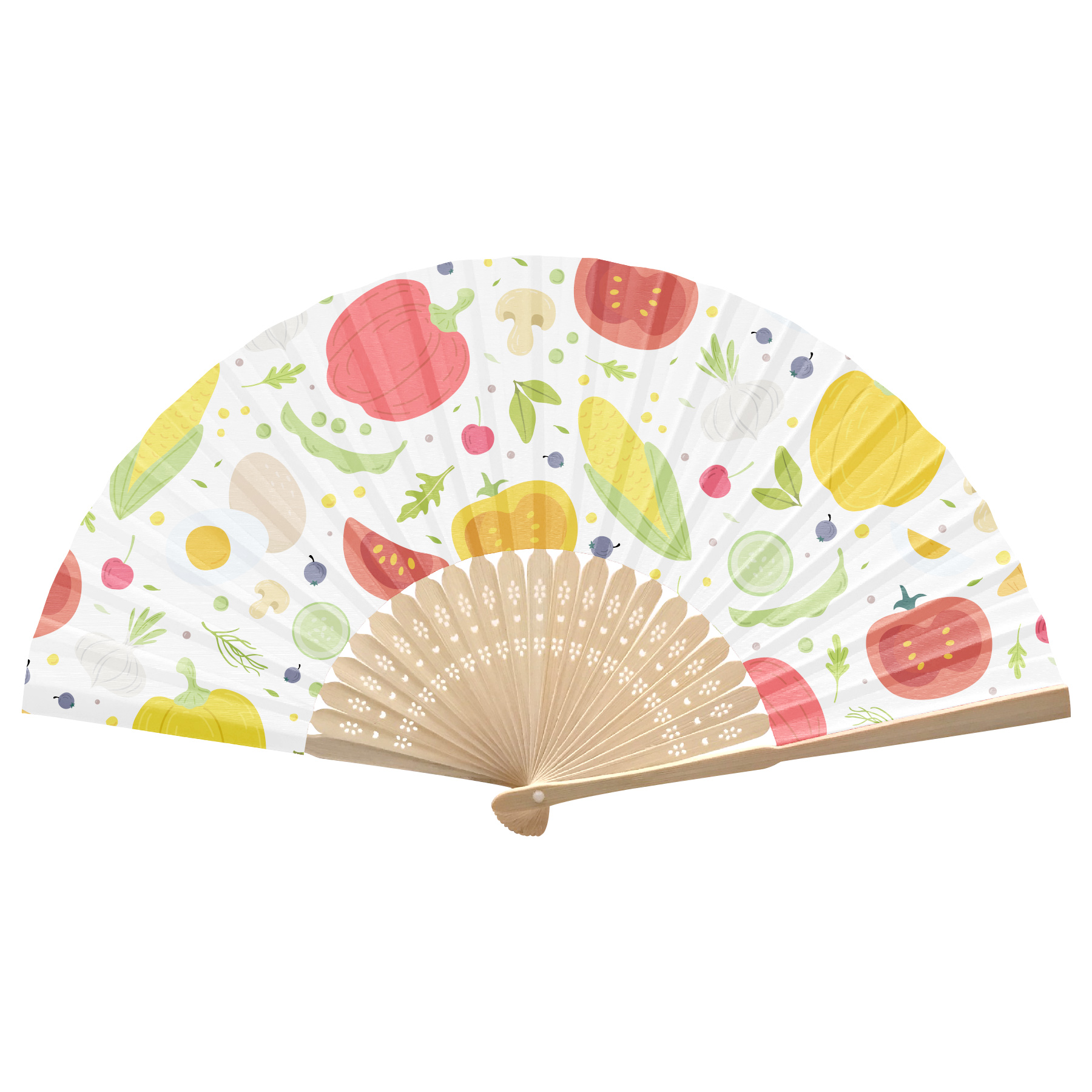Foldable Bamboo Fan 11