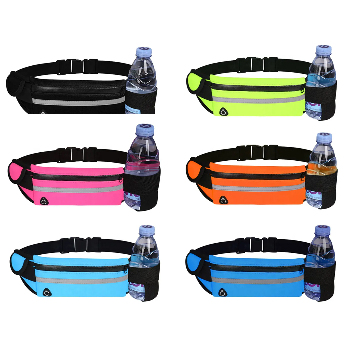 Running Belt with Earphone Port and Reflective Strip 4