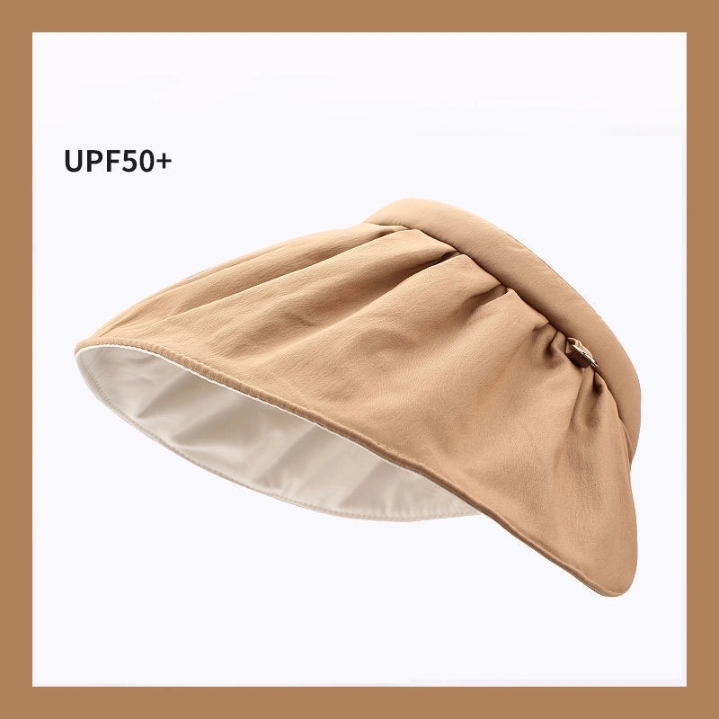 Custom Shell Summer Foldable UV Protection Hat 3