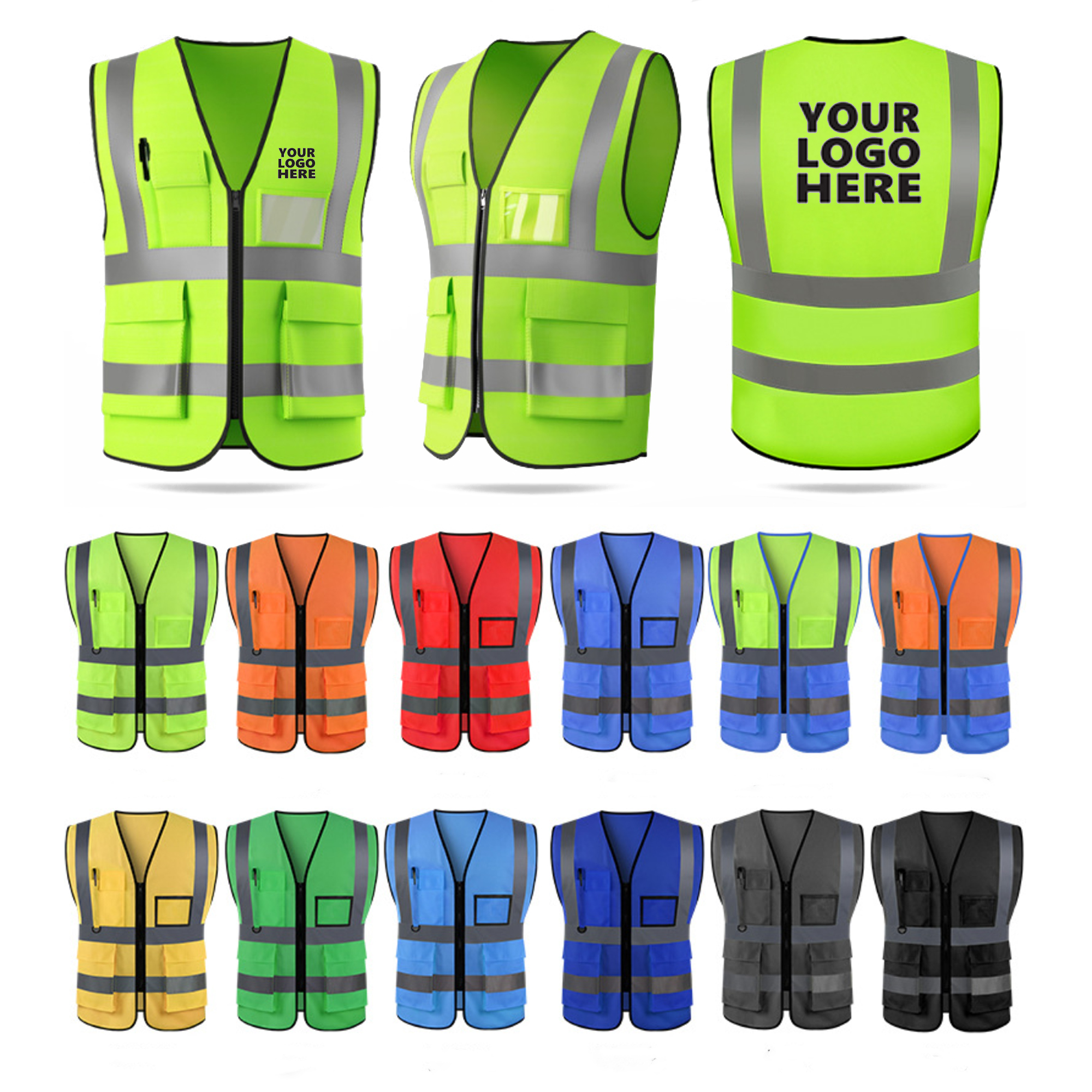 MOQ 10 Reflective Vests 2