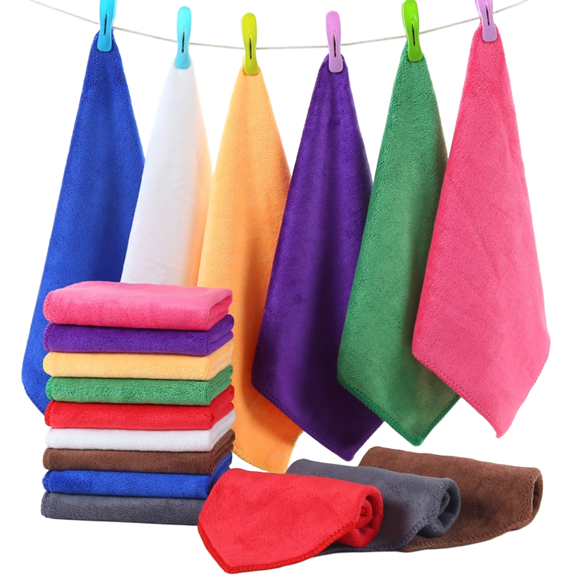 Super Absorbent Microfiber Dish Cloths 5