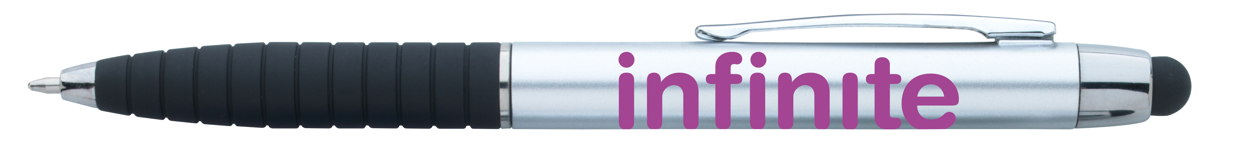 Good Value™ Silver Cool Grip Stylus RABS Pen 25
