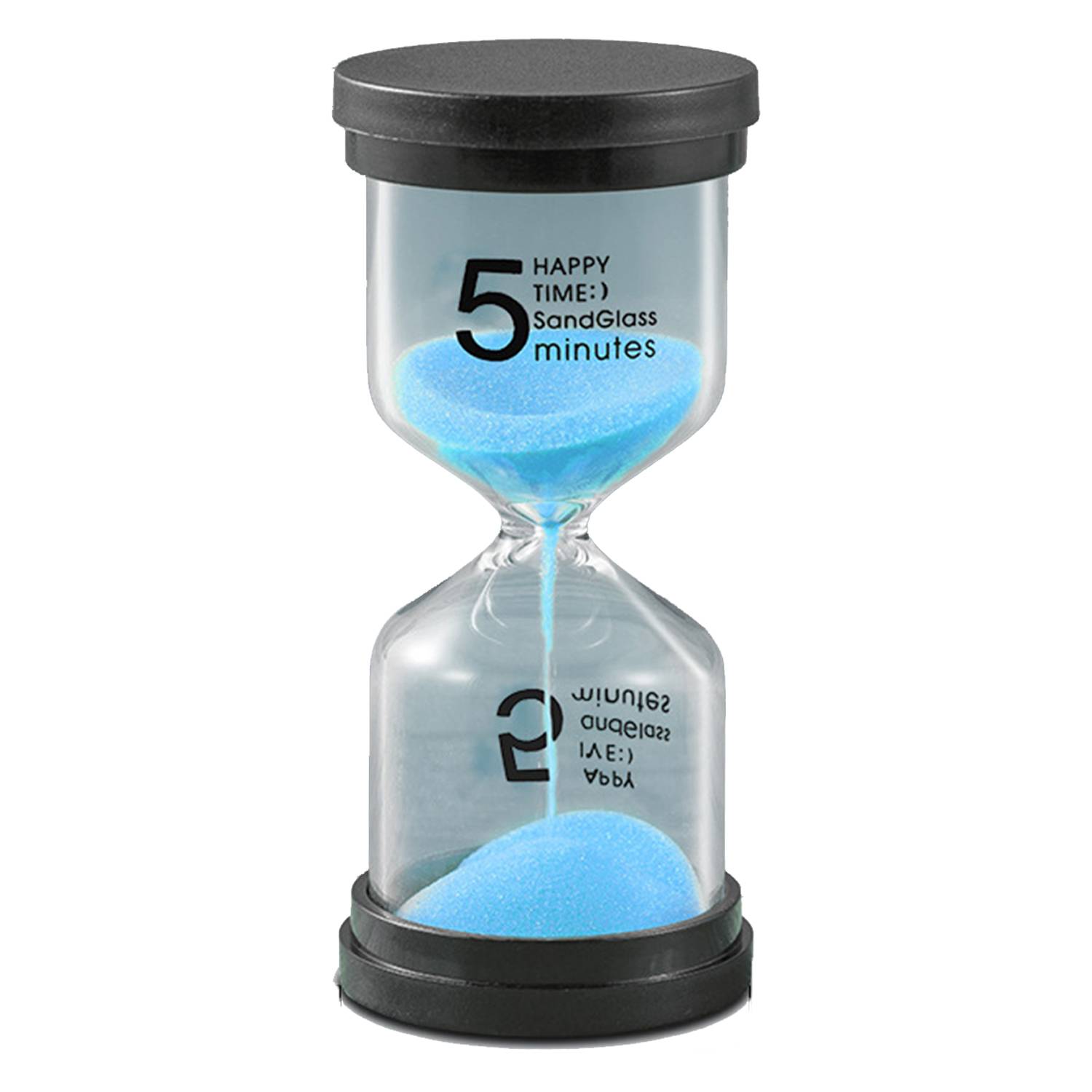 Black cover hourglass timer 1/3/5/10/15/20/30/45/60 minutes 8
