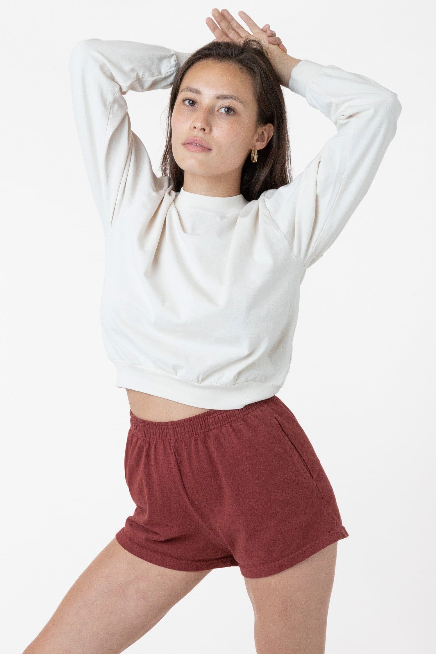 8.5 OZ HEAVY JERSEY SHORT SHORTS 23