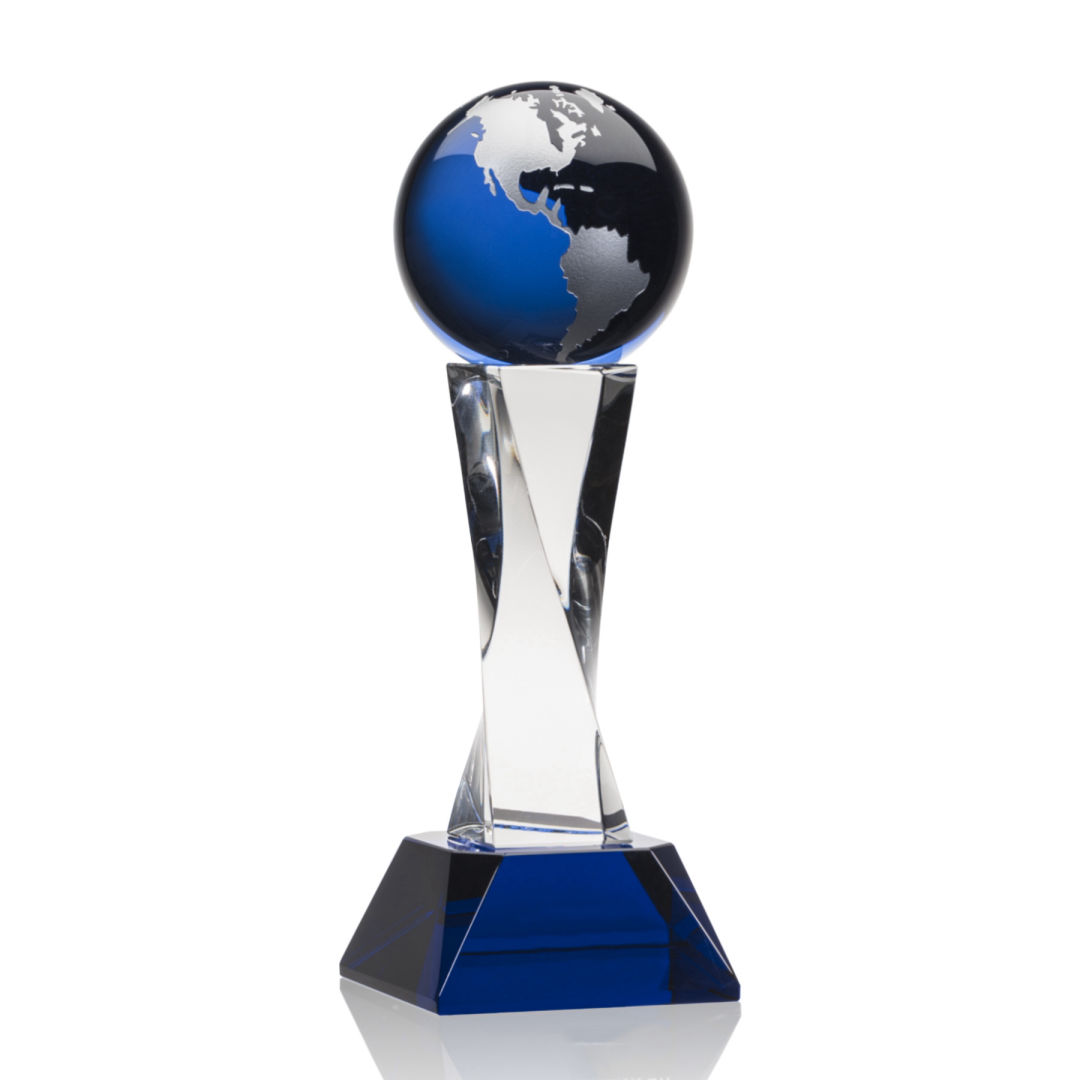 Langport Globe Award - Blue 5