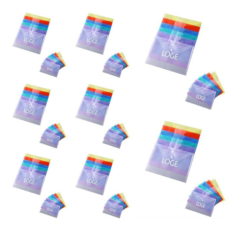 Button Type Document Envelope MOQ 100PCS