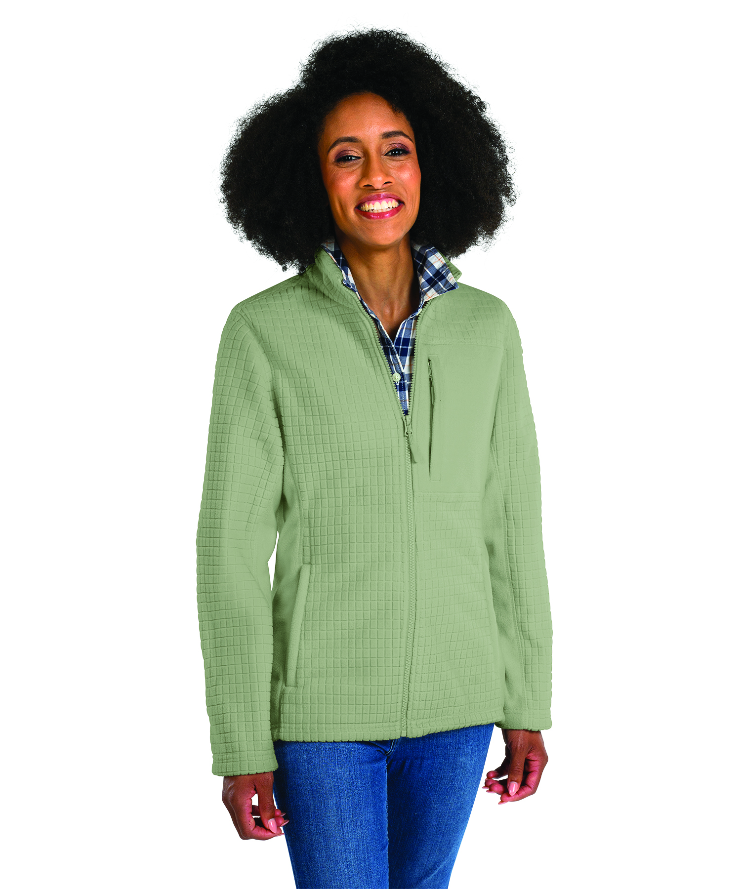 Women's Terrain Textured Fleece Jacket 73