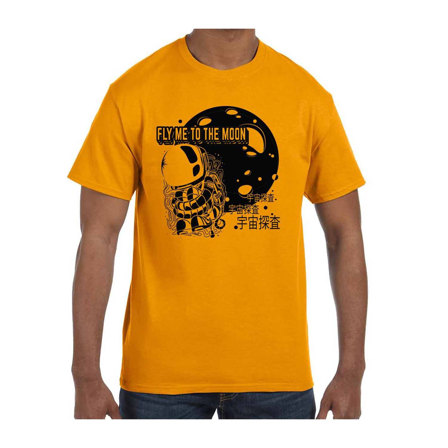 Gildan™ 5.3 oz Cotton Pre-Shrunk T-Shirt (1 Color Imprint) 7