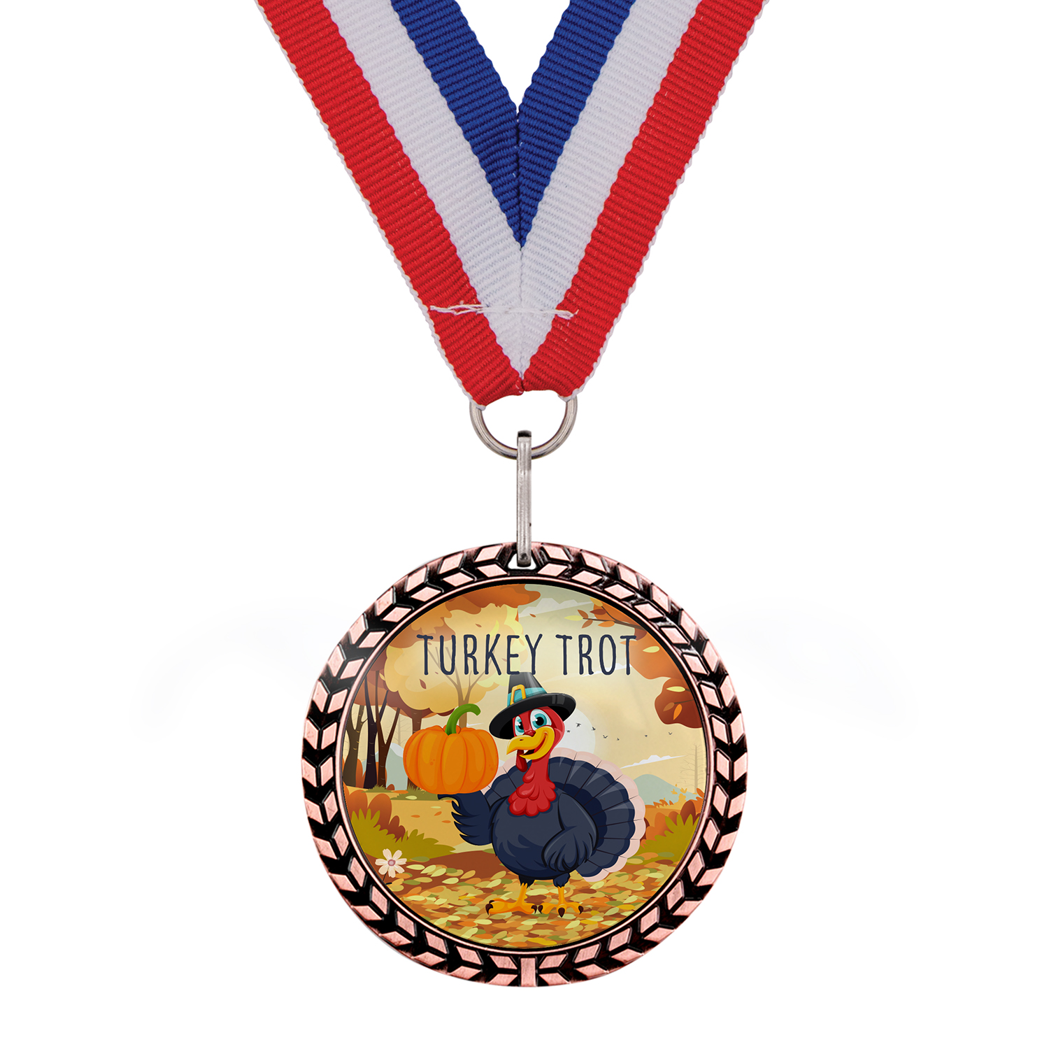1.75" Speed Medal with Wreath Border 1