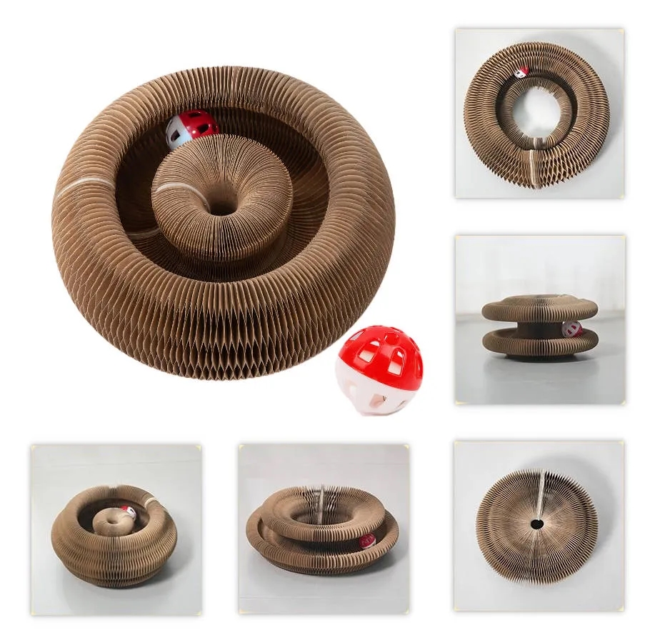 Pet Supplies Corrugated Paper Cat Scratch Toy 6