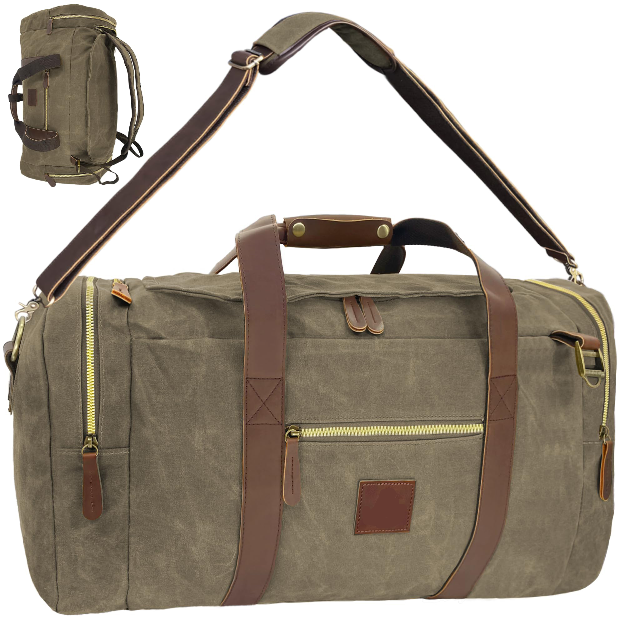 Canvs Backpack for Men Vintage travel High Capacity 8