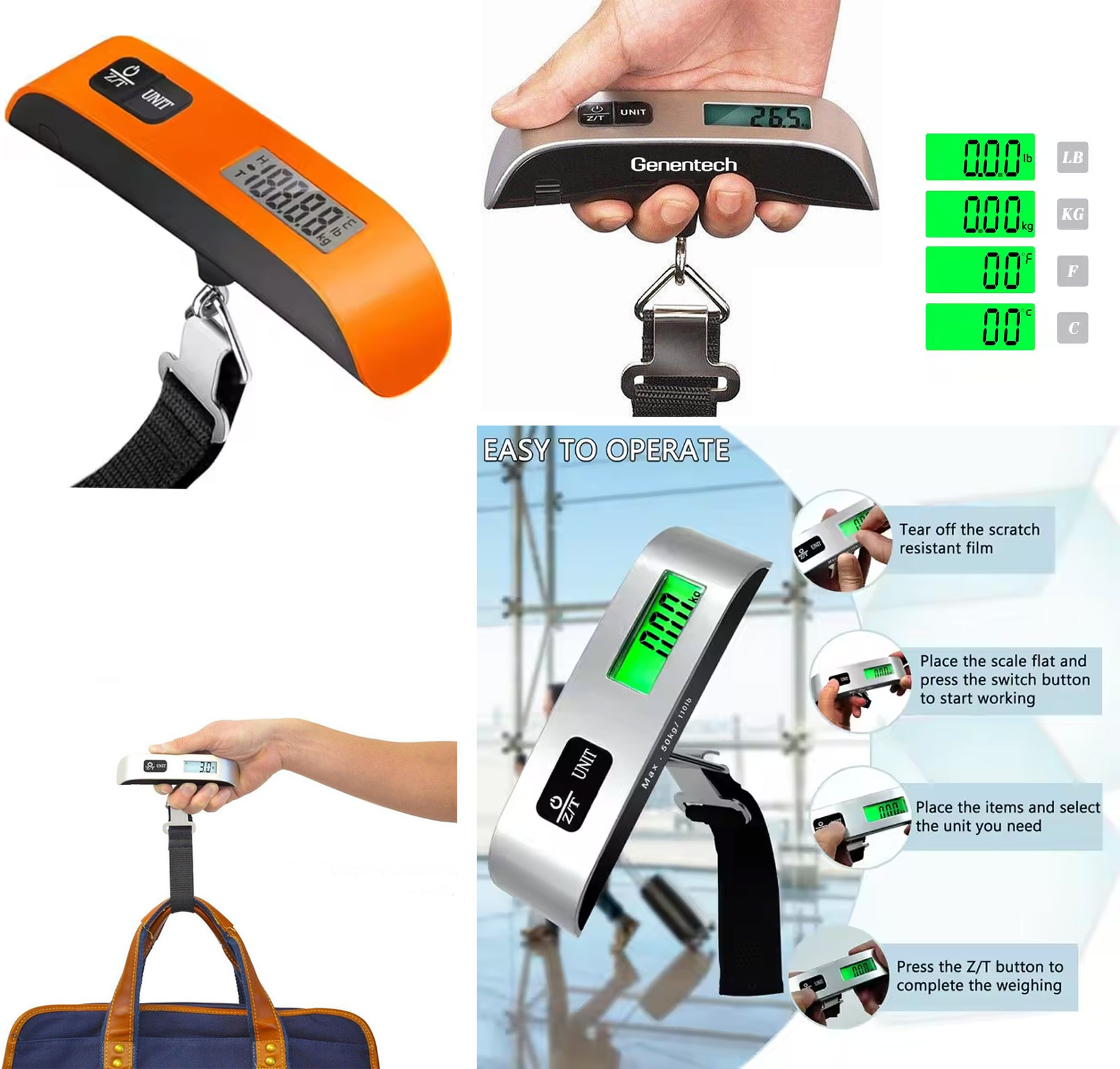 iBank ® Electronic Digital Travel Luggage Scale 2