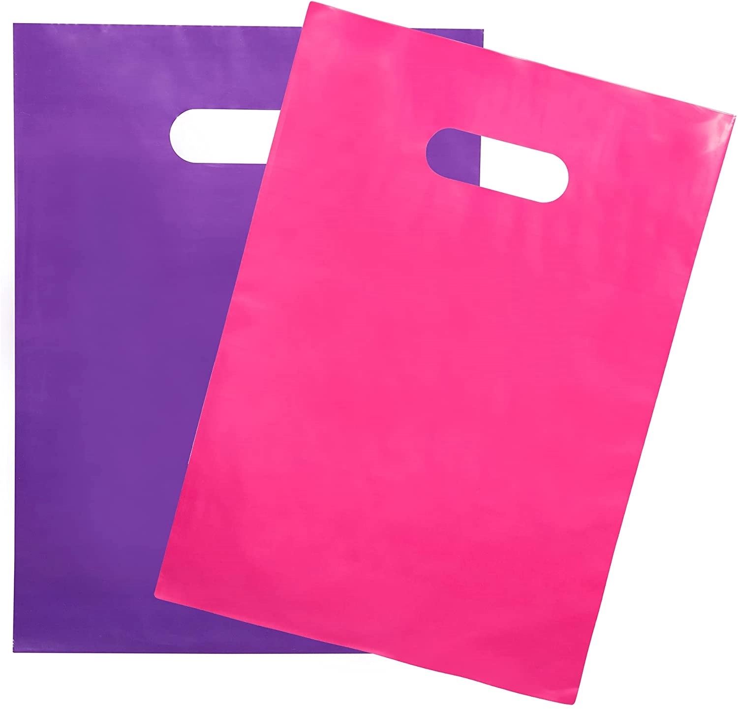 Die Cut Fold-Over Reinforced Plastic Bag 3