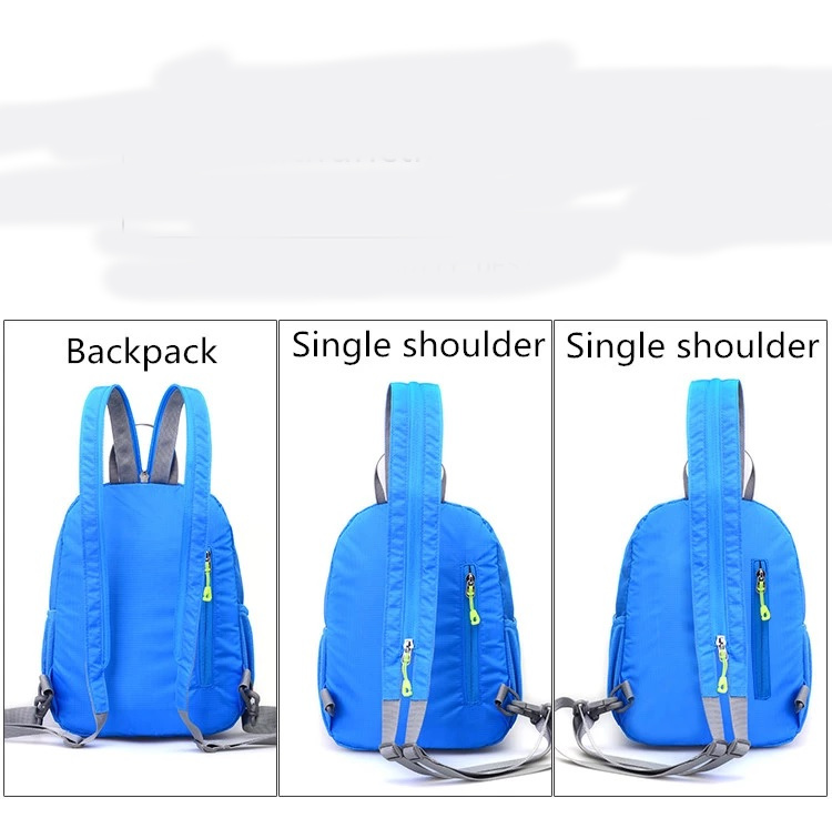 Zipper Shoulder Strap Backpack 1