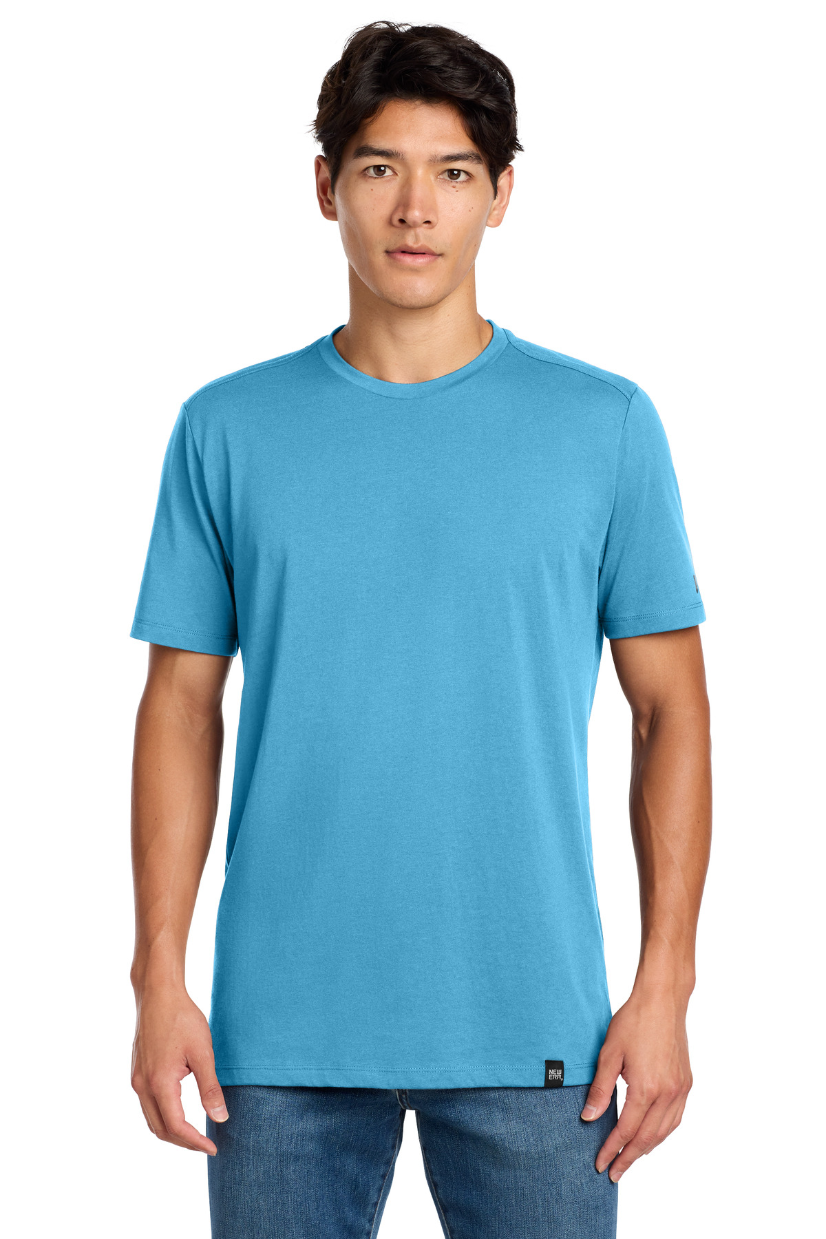 New Era Heritage Blend Crew Tee. NEA100 84