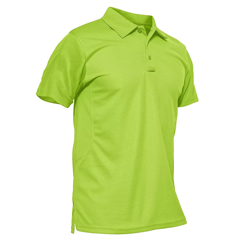 Men's Polo Shirt Quick Dry Performance Short 9