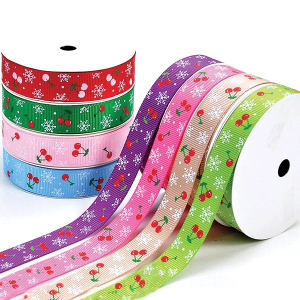 1/3" Personalized Ribbed Ribbon 1