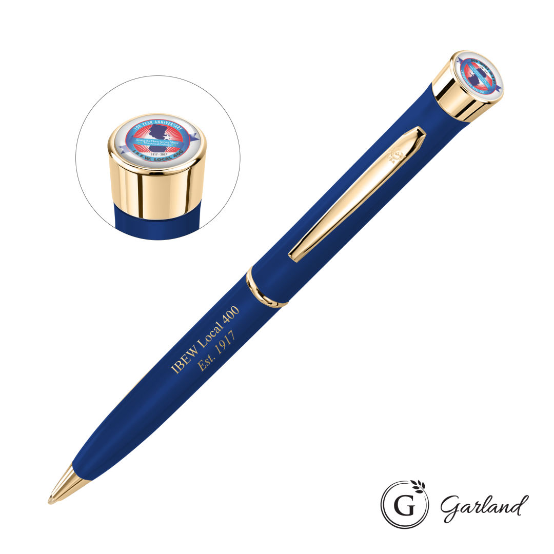 Garland® Color Matte Custom Twist Ballpoint Pen - Gold 8