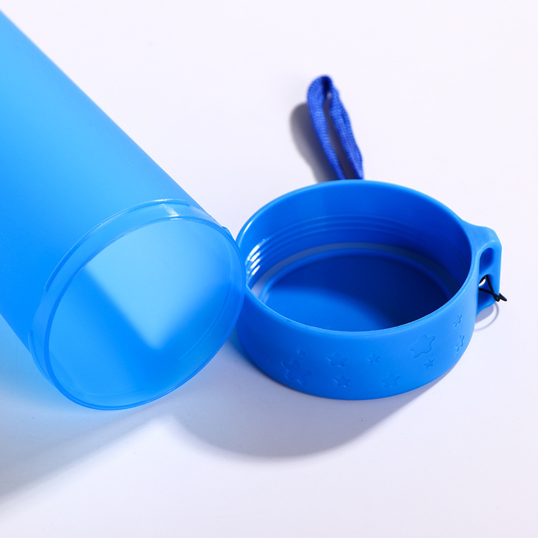 Plastic Frosted Water Cup 2