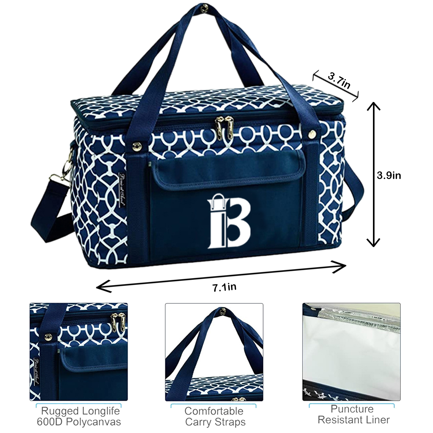 Outdoor multi-purpose cooler insulated bag 1