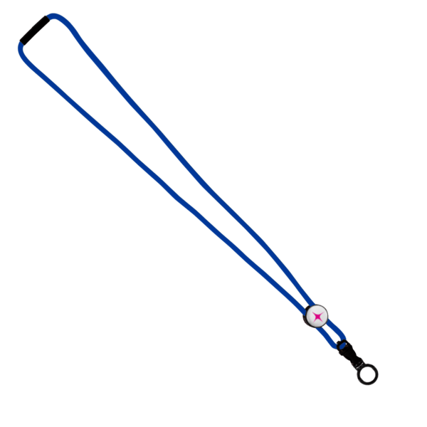 3/16" Nylon Cord Lanyard with Snap-Buckle Release, Standard O-Ring & Slider 49