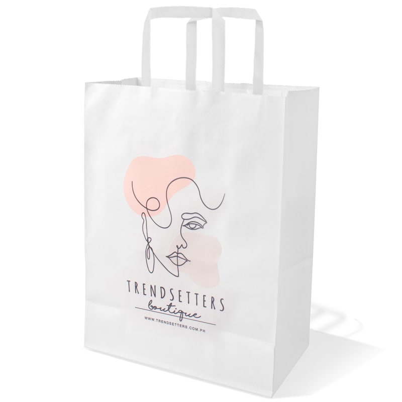 10 X 13 Inch Custom Paper Shopping Bag With Handles 9