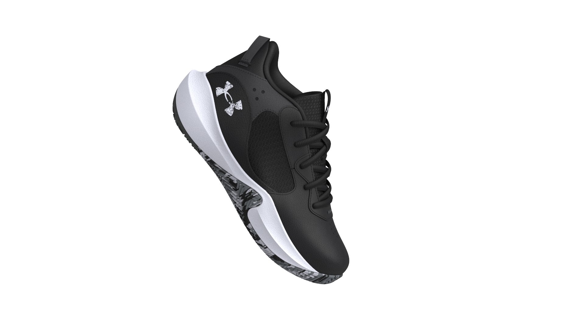 UA Lockdown 6 Pre-School Basketball Shoes 3