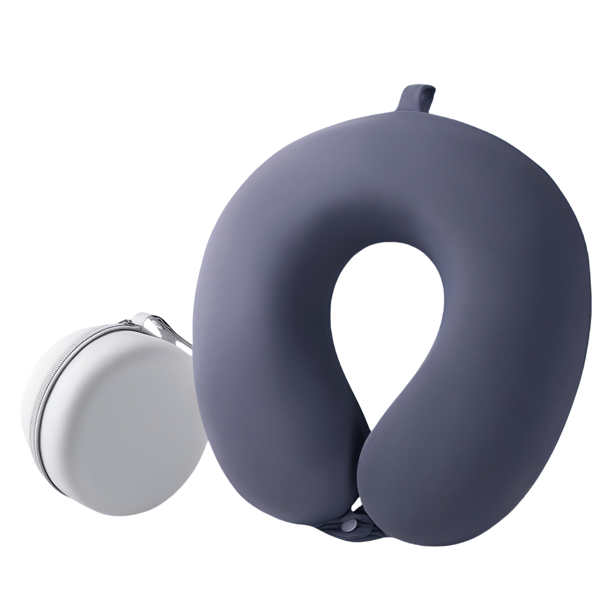 Travel Neck Pillow with Storage Box for Airplane 6