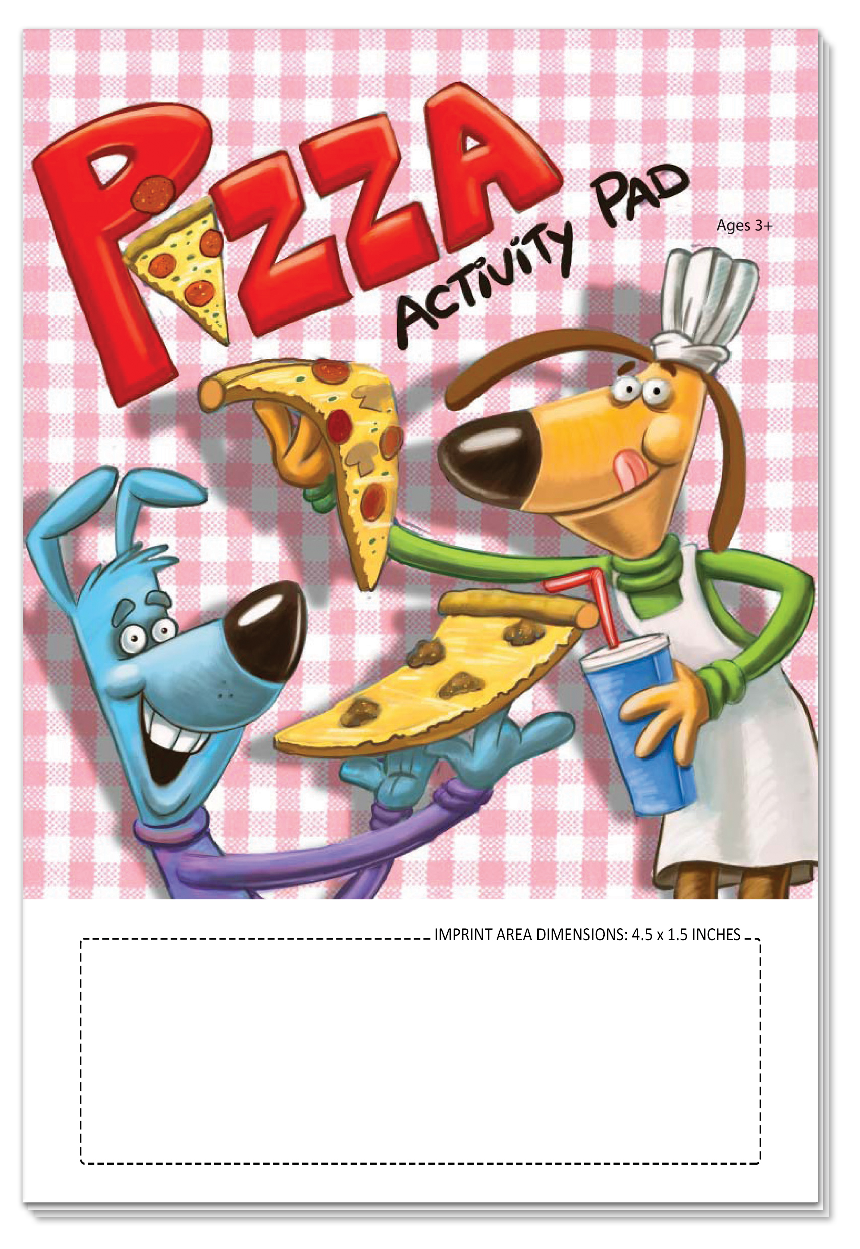 ACTIVITY PAD - Pizza Activity Pad 3