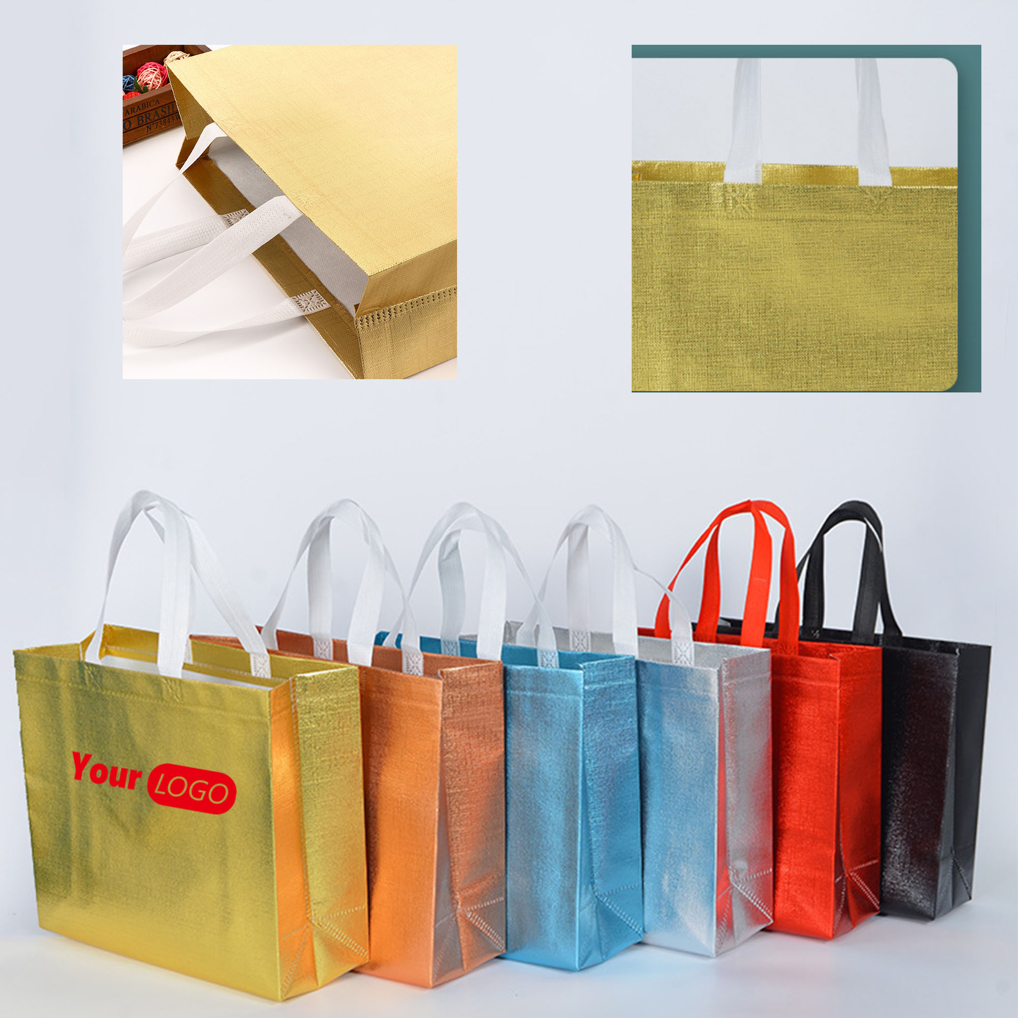 Waterproof Aluminum-Coated Non-Woven Bag For Promotions 2