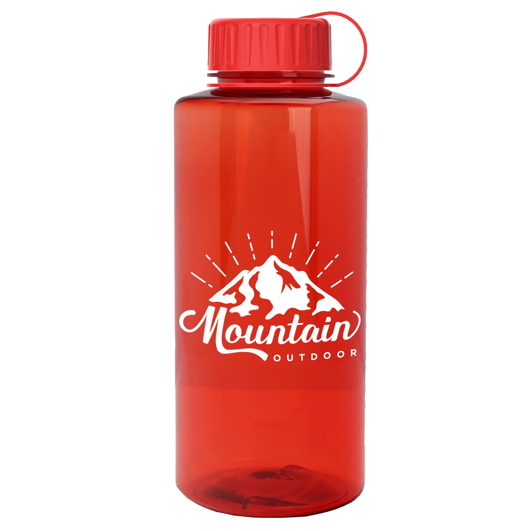 Garyline® Mountaineer Tritan® Bottle with Tethered Lid - 36 oz. 353