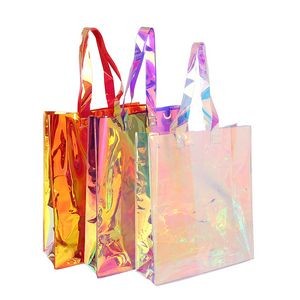 Holographic Rainbow Work Bag 1