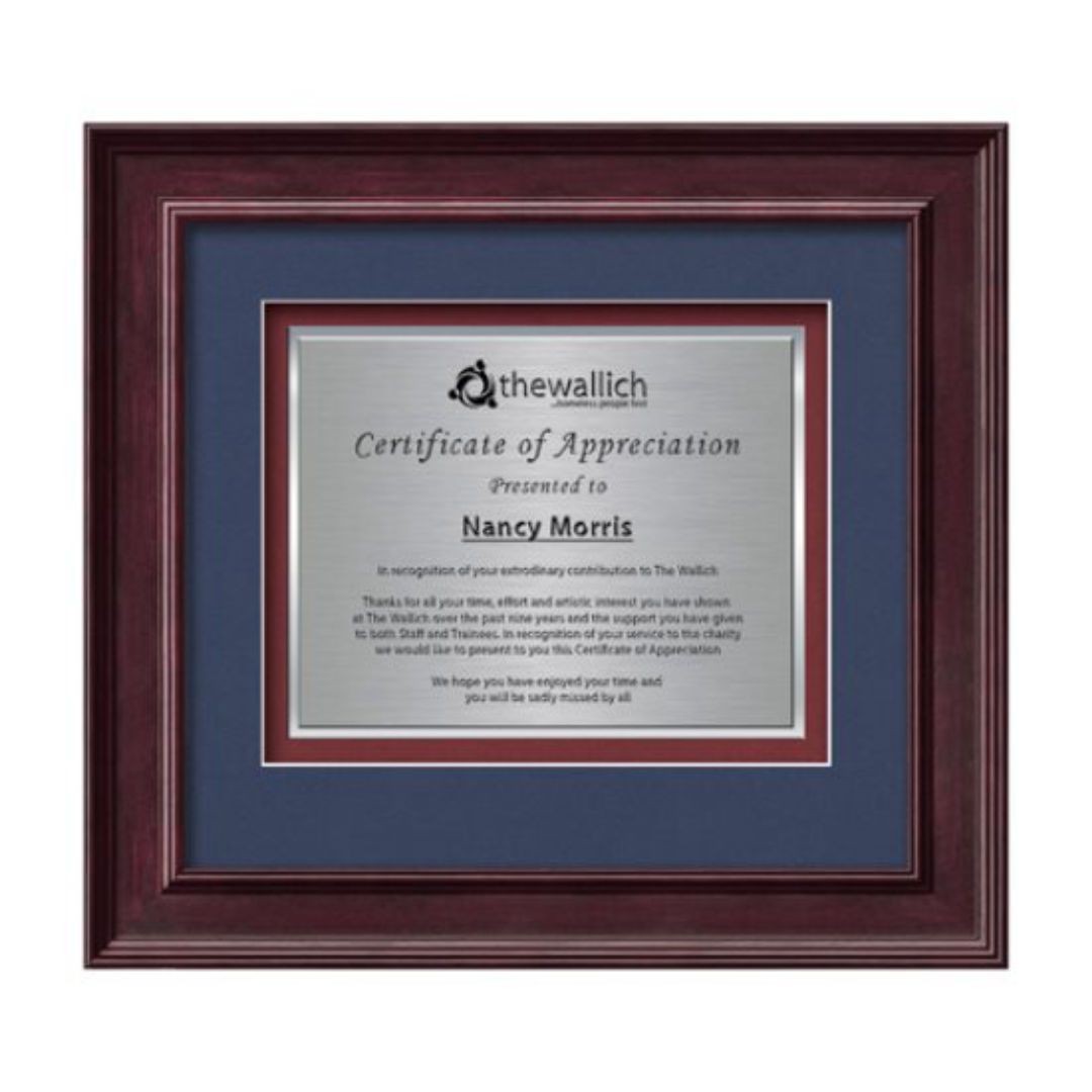 Calder Certificate TexEtch - Mahogany 6